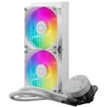 Cooler Master MasterLiquid 240L Core ARGB White All in One Water Cooling Support Intel LGA 1700 / 1200 / 1150, AMD Socket AM5 / AM4