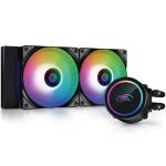 DEEPCOOL Gammaxx L240 ARGB AIO Watercooling with 2 X A-RGB Fans , Support intel LGA 1200/ 2066 / 2011 / 1366 / 115X AMD AM4/AM3+/AM3/AM2+/AM2/FM2+/FM2/FM1