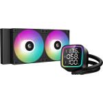 DEEPCOOL LD240 Black 240mm ARGB Liquid Cooler For Intel LGA 1851/1700/1200/1151/1150/1155, AMD AM5/AM4