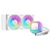 DEEPCOOL LE240 V2 White 240mm ARGB Liquid Cooler For Intel LGA 1851/1700/1200/1151/1150/1155, AMD AM5/AM4 DEEPCOOL LE240 V2 White 240mm ARGB Liquid Cooler For Intel LGA 1851/1700/1200/1151/1150/1155, AMD AM5/AM4