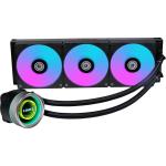 Lian Li Galahad II Trinity 360 Black 360mm AiO Water Cooling with ARGB Fans, Support Intel LGA 1851/ 1700 / 1200 / 115X / 1366 / 775 / 2011 / 2066, AMD AM5, AM4