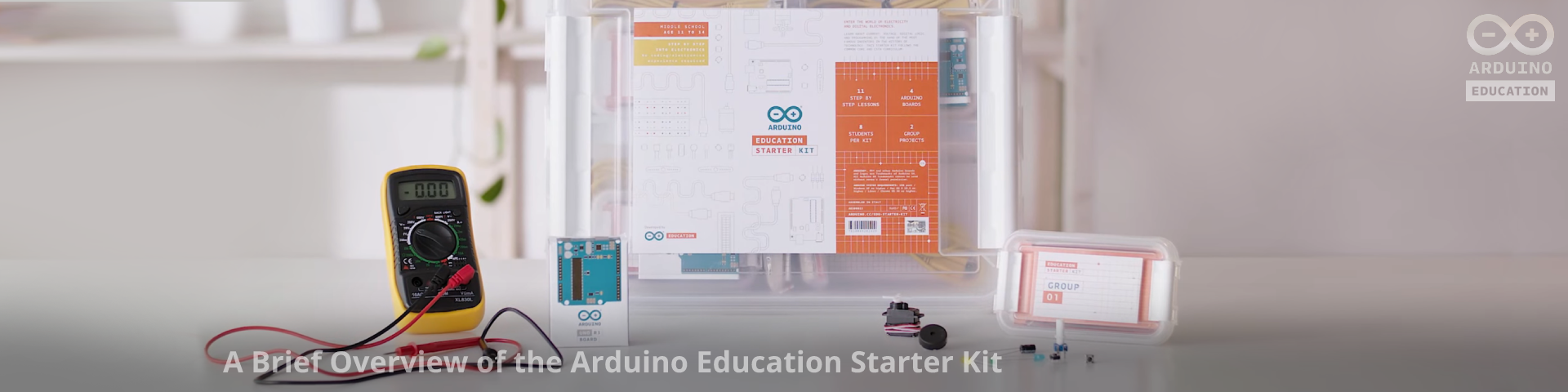 A brief overview of the arduino education starter kit