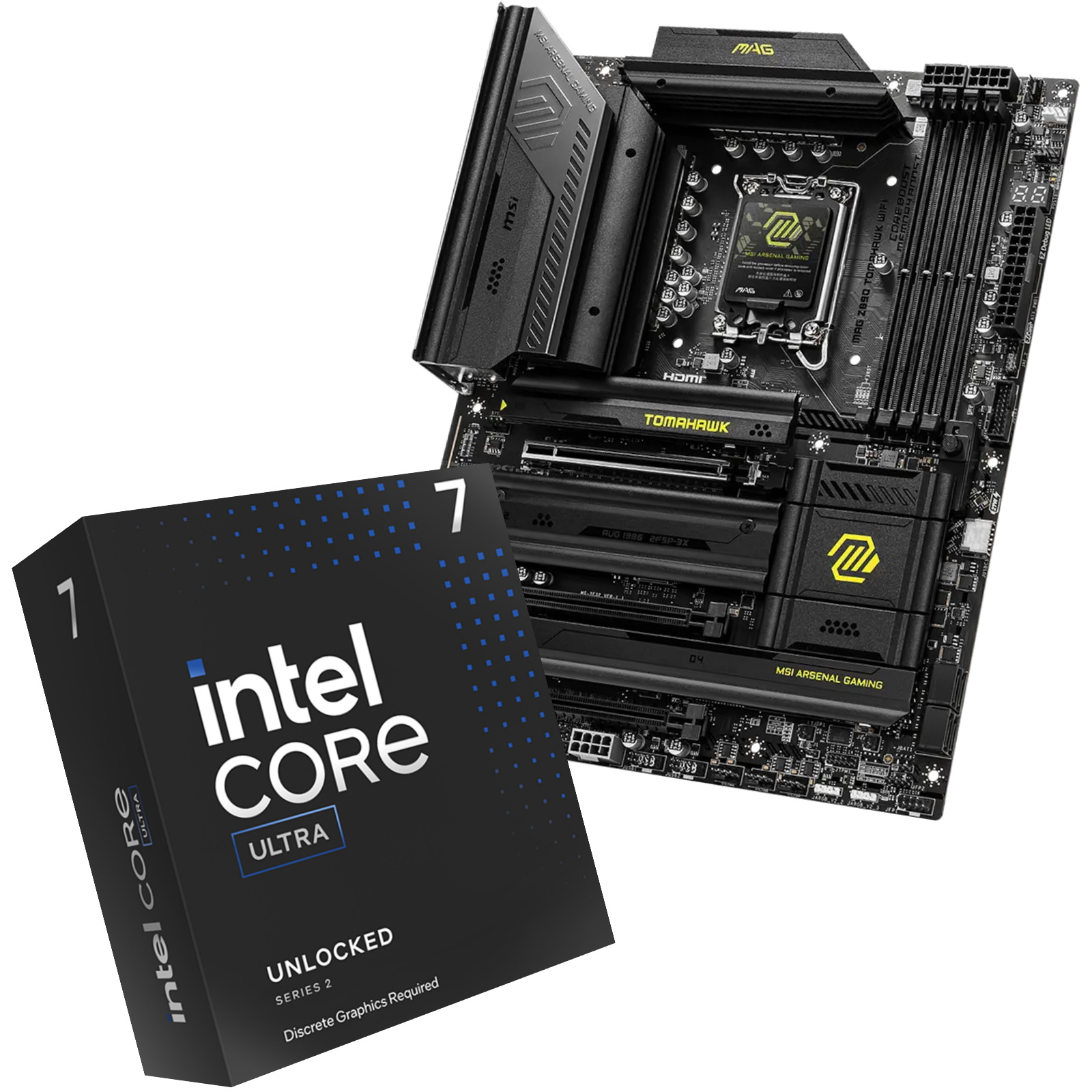 Buy the PB Intel Ultra 7 265KF CPU With MSI MAG Z890 TOMAHAWK WIFI