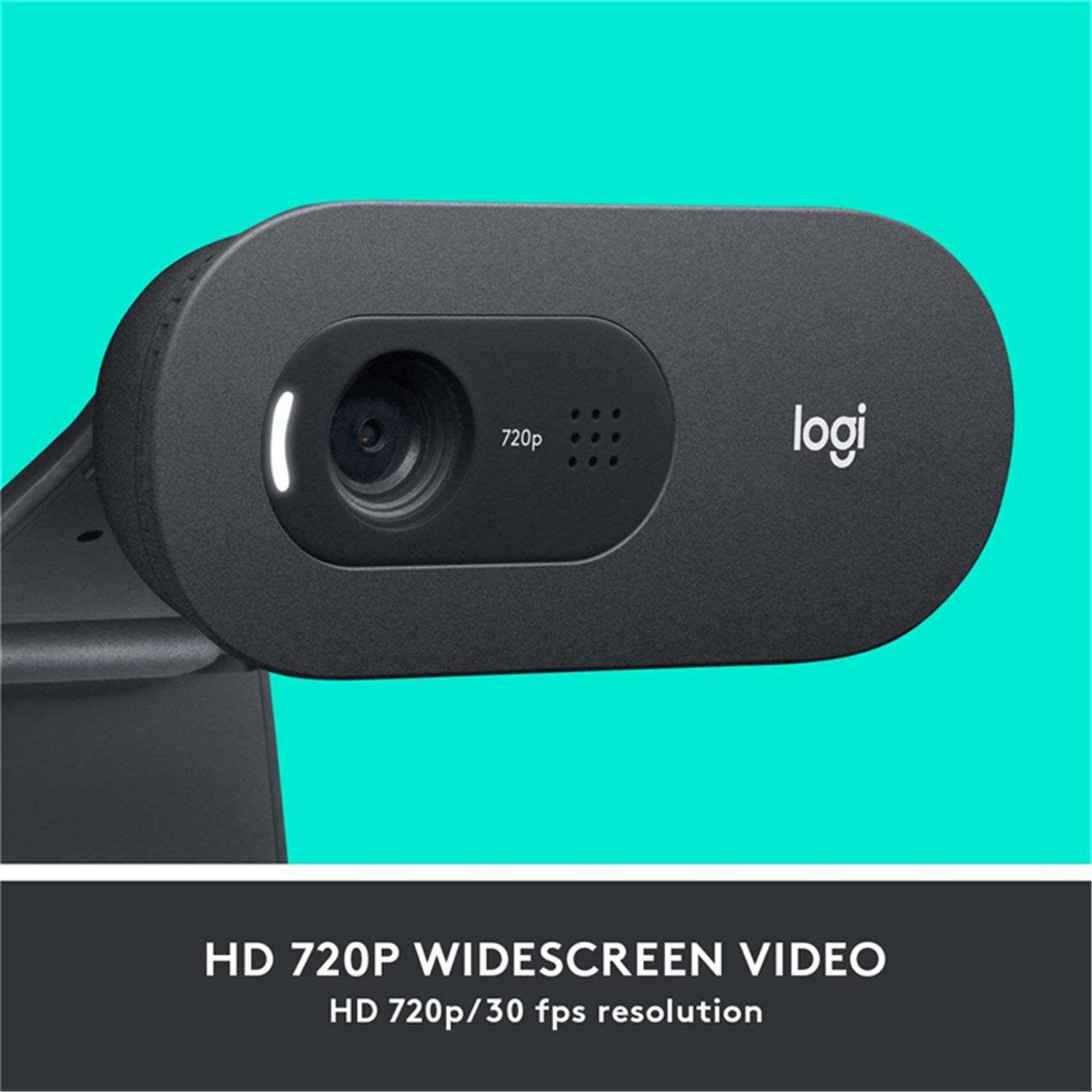 Buy the Logitech C505 HD Webcam HD720p video Built-in Long Range Mic Supports... 960-001370 ) online - PBTech.com