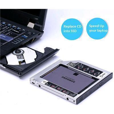 2nd 9.5mm SATA HDD SSD Hard Drive Caddy Bay for MacBook Pro 13" 15" 17" 