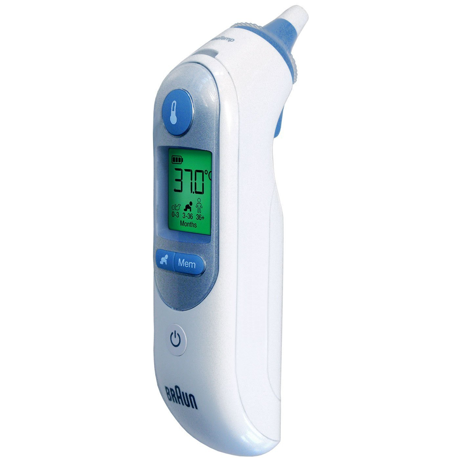 olifant Ham Graag gedaan Buy the Braun IRT6520 Thermoscan 7 Age Precision ear Thermometer ( IRT6520  ) online - PBTech.com