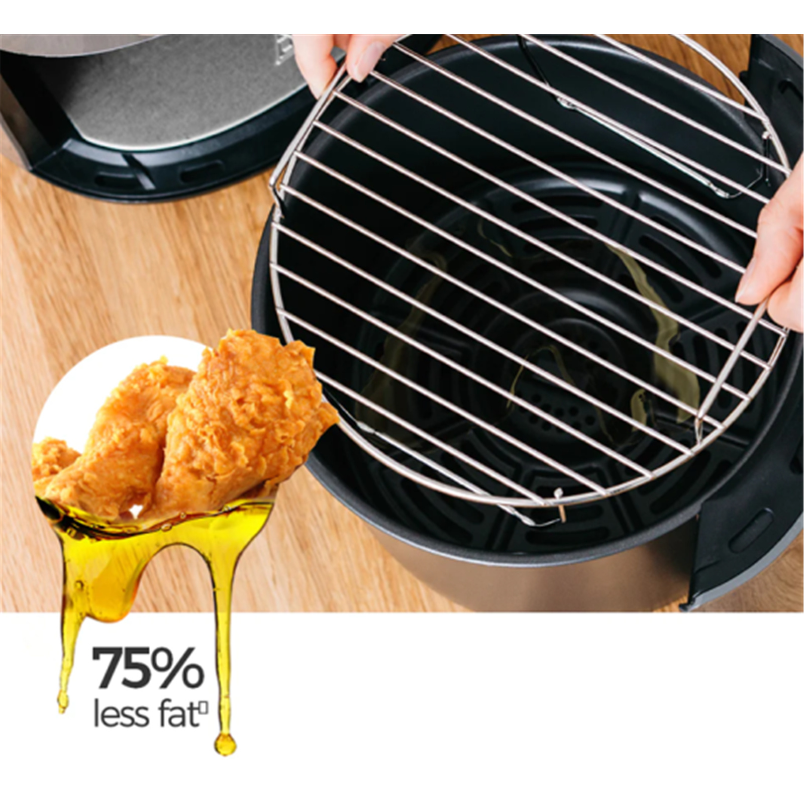 Buy Ninja Foodi AF100 Air fryer 3.8L 4 Cooking Functions - Air Fry- Roast -  Reheat - Online