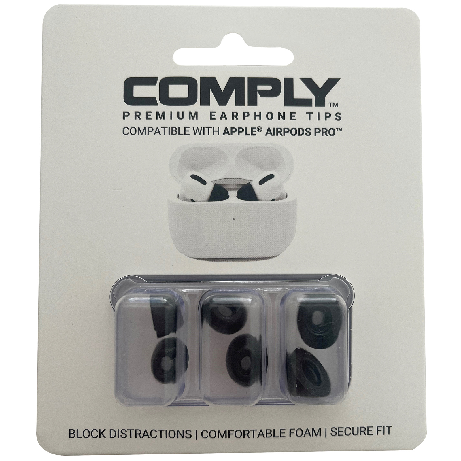 Pudsigt fysisk lade Buy the Comply (Medium) Memory Foam Tips for Apple AirPods Pro - Medium  3-pack... ( 44-50201-21 ) online - PBTech.com
