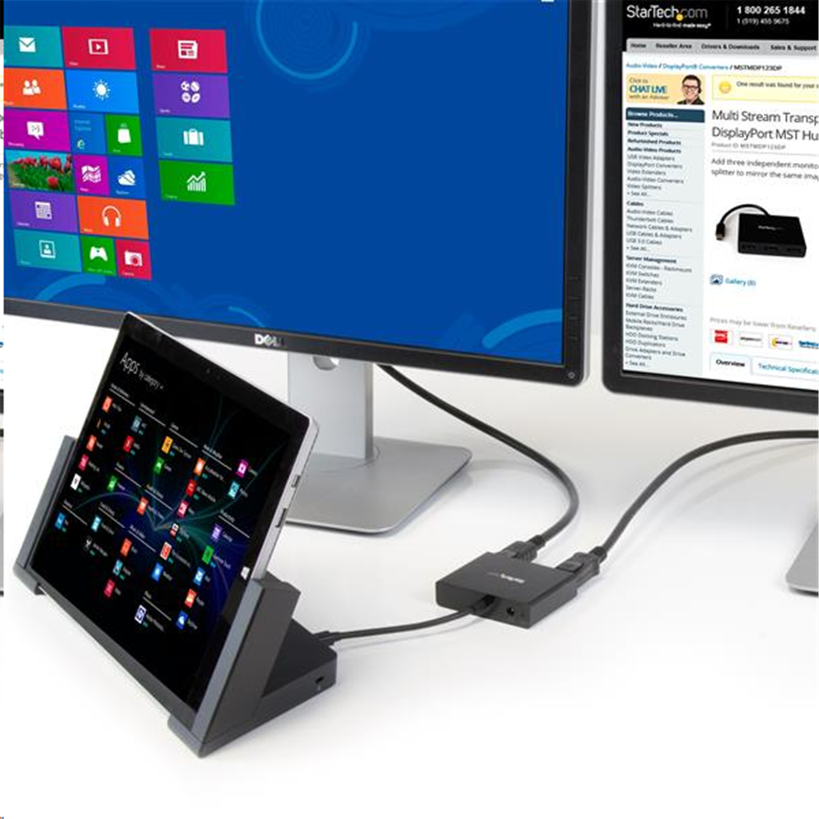DisplayPort 1.2 MST Hub 