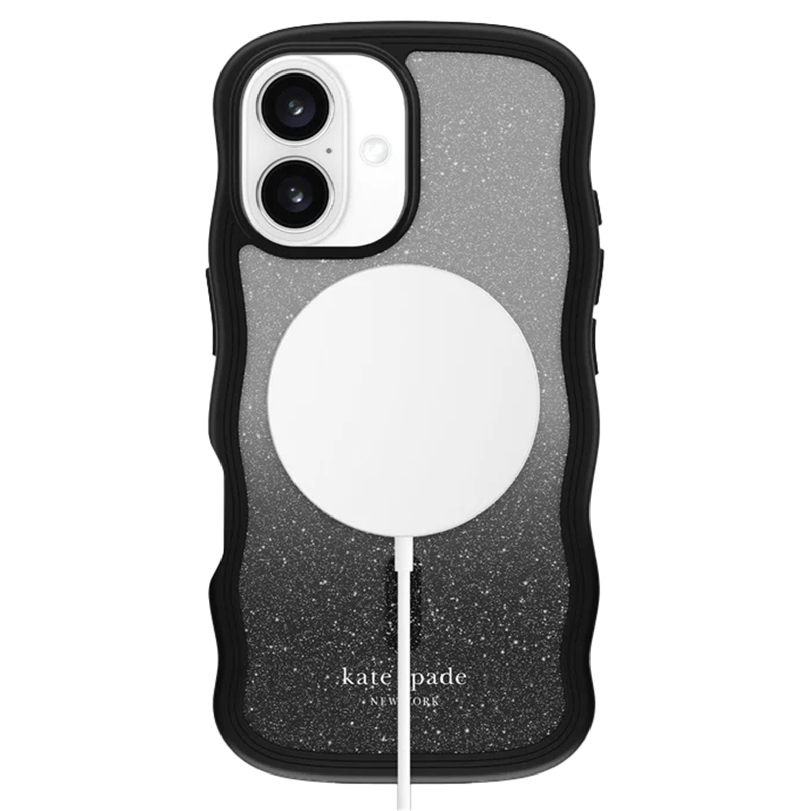 Buy the Casemate iPhone 16 KS054352 Kate Spade Wavy MagSafe Case -  Nightfall ... ( KS054352 ) online - PBTech.com