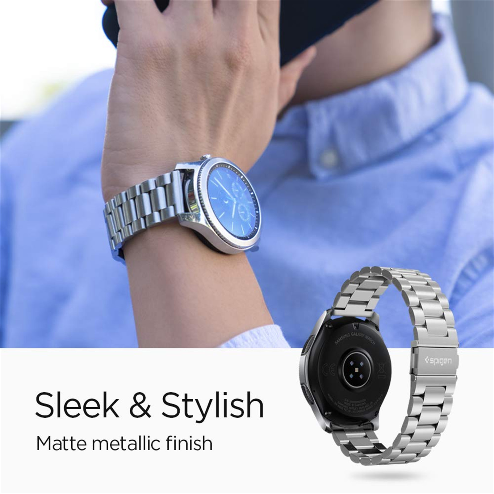 Buy the Spigen 22mm Premium Stainless 