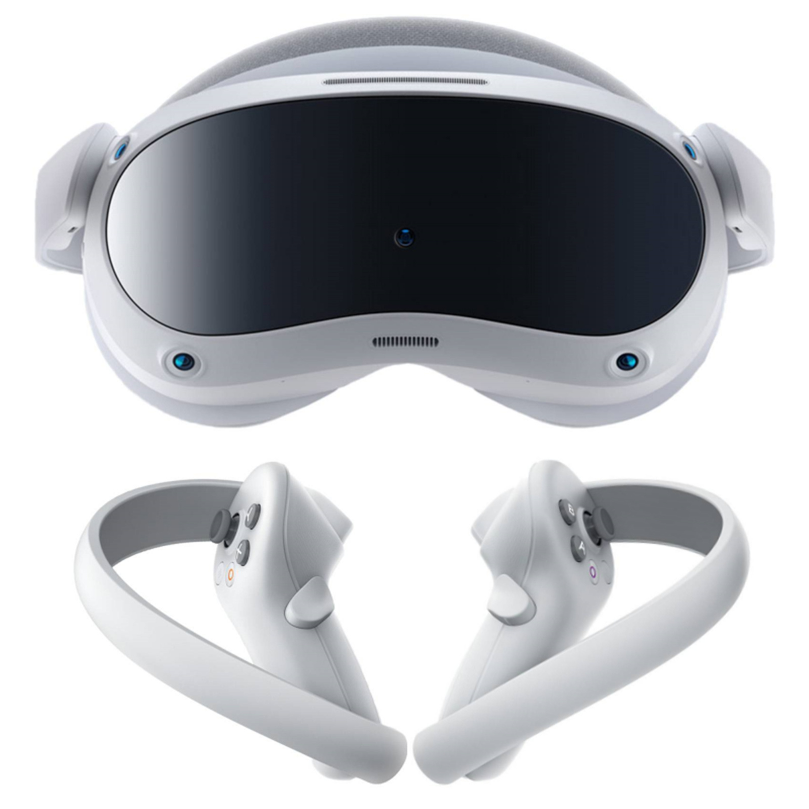 PICO 4 Virtual Reality ALL in ONE Headset, 8GB + 128GB, Qualcomm XR2, WiFi  6, Bluetooth, 4320 x 2160 (2160 x 2160 per eye), 6 DoF Position System, 2x 
