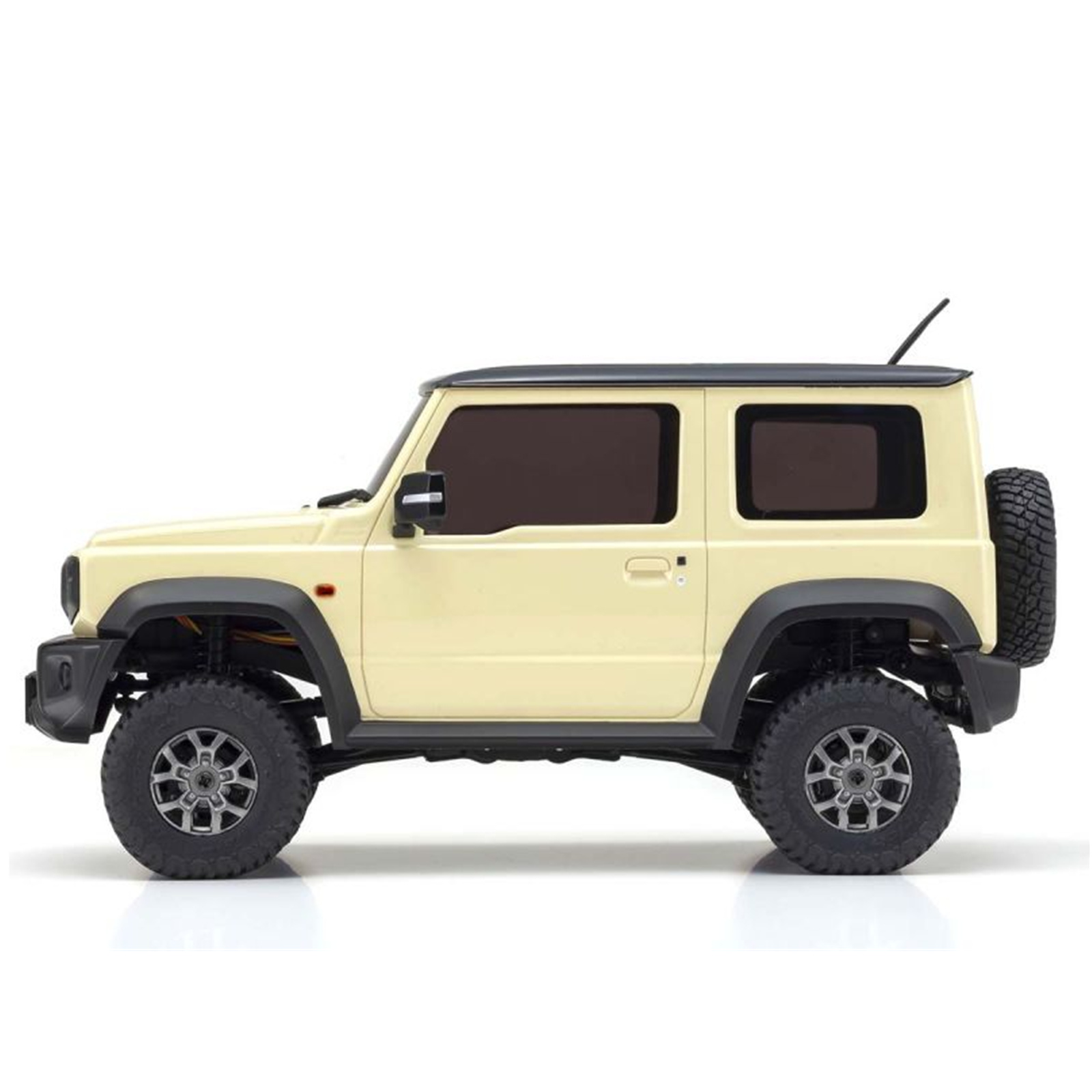 Kyosho Mini-Z 4x4 Suzuki Jimny Sierra, Chiffon Ivory, Ready Set