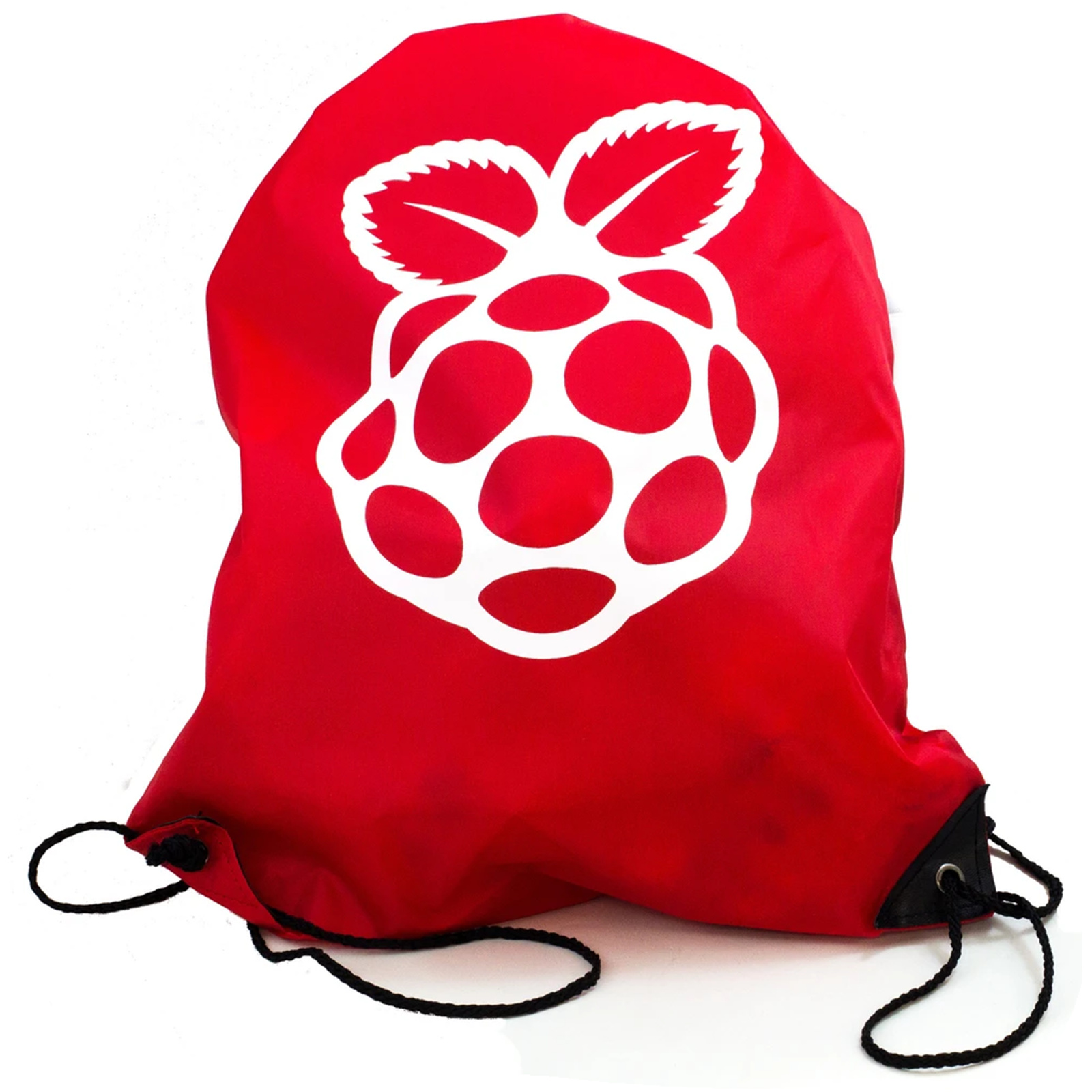 Raspberry Pi Red DRAWSTRINGBAG Raspberry-Pi Drawstring Bag