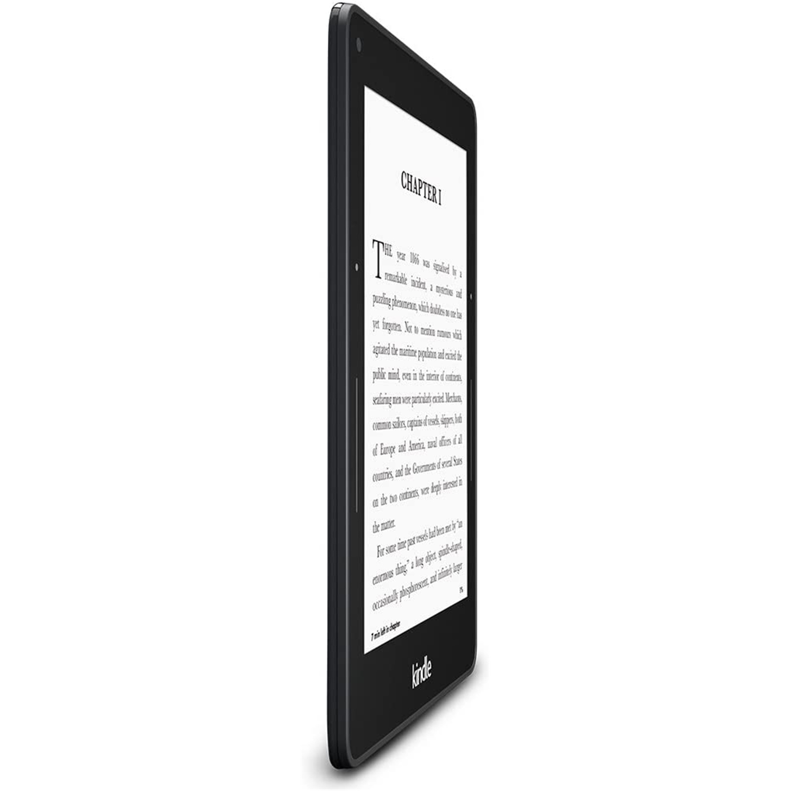 6 High-Resolution Display Wi-Fi Kindle Voyage E-reader Free Cellular Connectivity with Adaptive Built-in Light PagePress Sensors 300 ppi 
