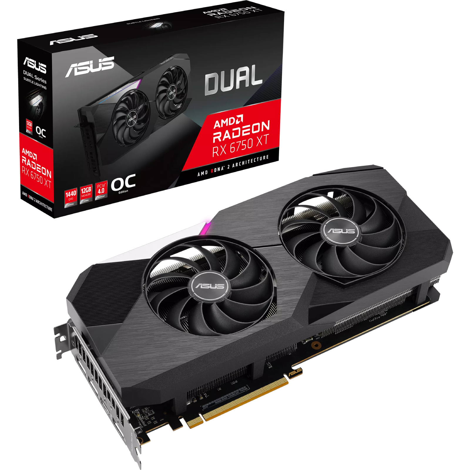 ASUS Dual AMD Radeon RX6650XT OC