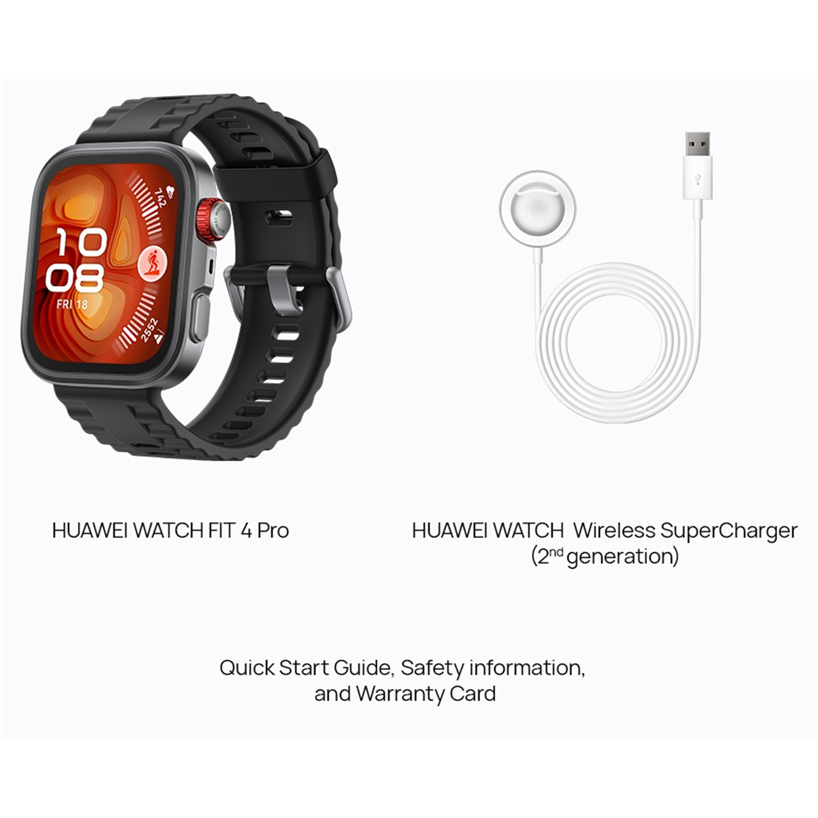 Buy the Huawei Watch FIT 4 Pro Smart Watch - Black with