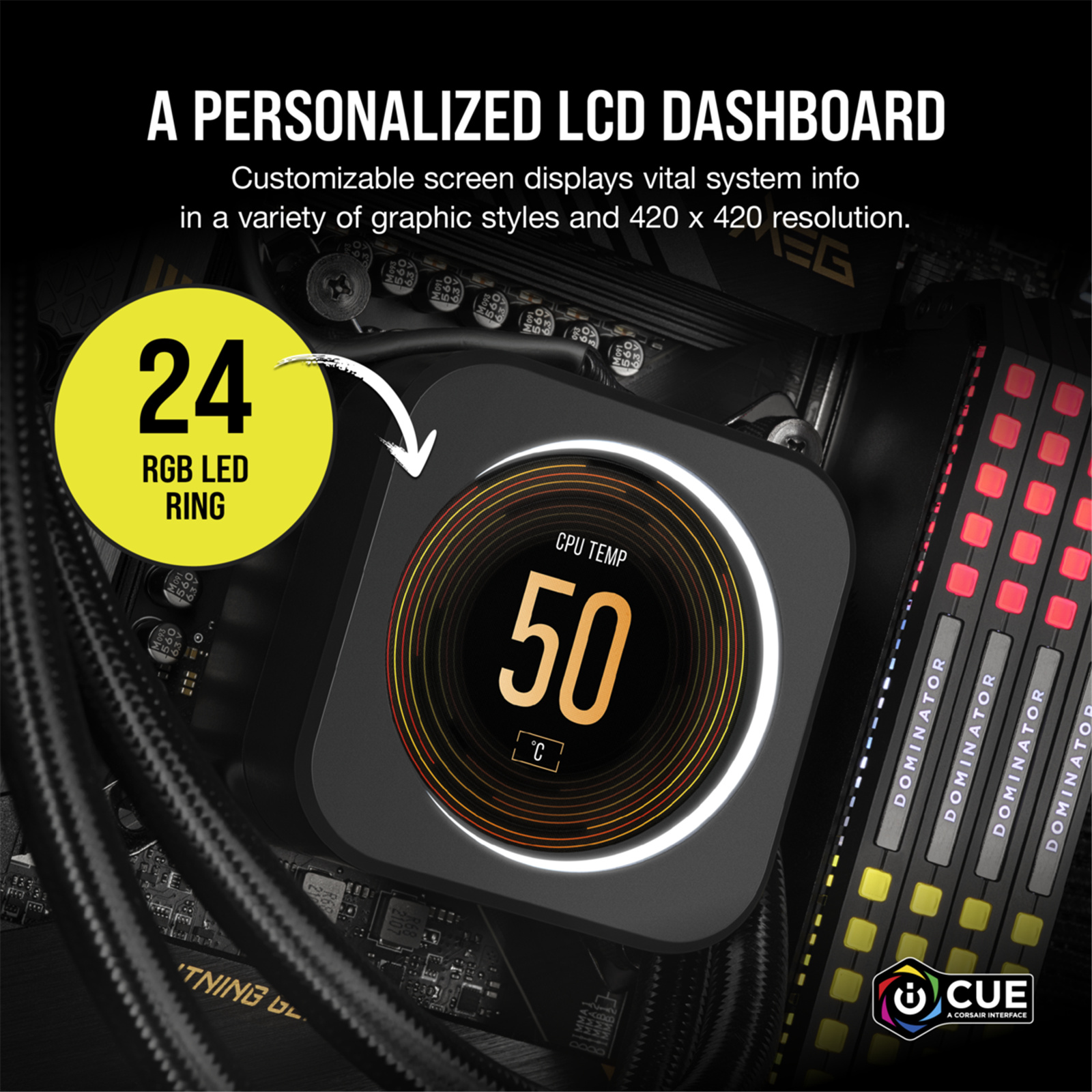 CORSAIR ELITE LCD UPGRADE KIT 新品未開封 Buy the Corsair iCUE Elite LCD Upgrade Kit For Corsair Elite