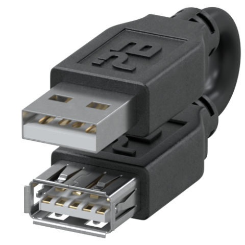 USB-A Male to Female Cables