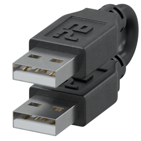 USB-A Male to Male Cables