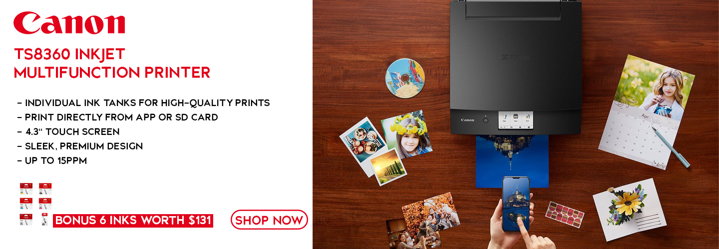 Find your perfect Canon Printer at PB Tech