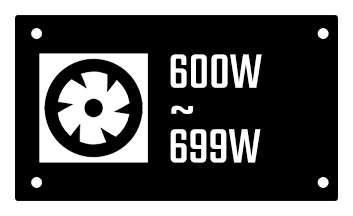 600W - 699W