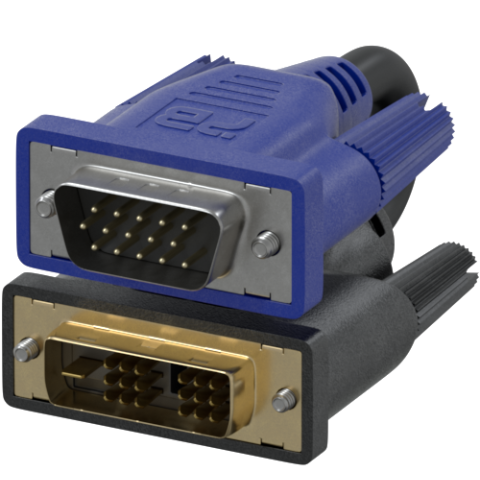 DVI to VGA Cables