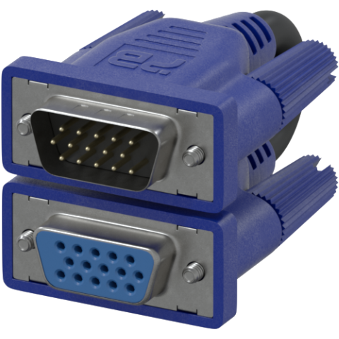 VGA Male to Female Cables