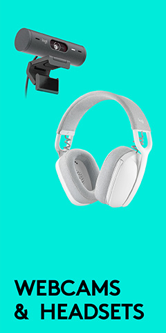 Logitech Webcams & Headsets