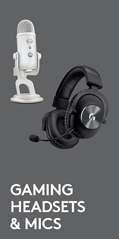 Logitech Gaming Headsets & Mics