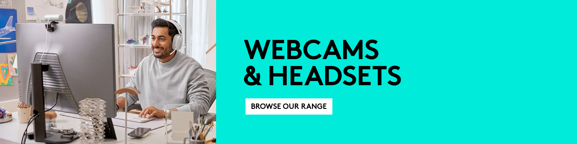 Logitech Webcams & Headsets
