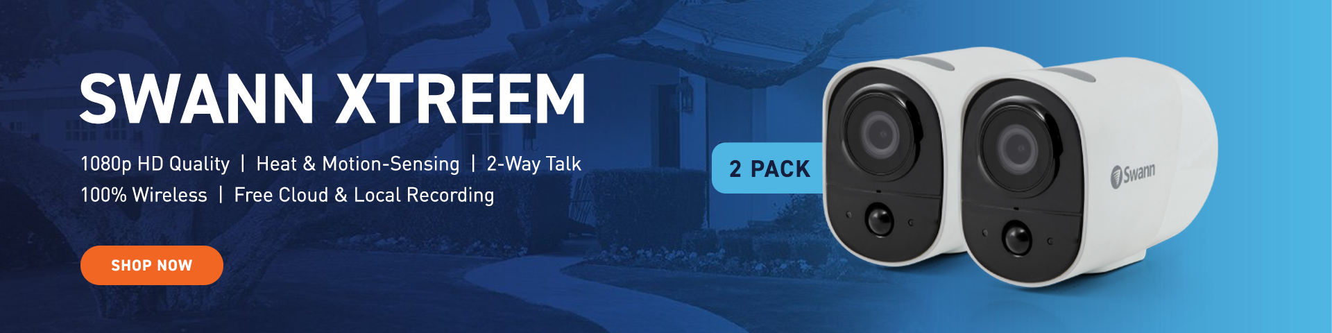 Swann Xtreem Security Camera 2 Pack