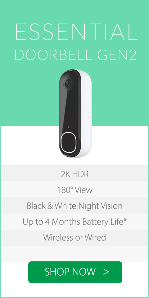 Arlo Essential Doorbell Gen 2 at PB Tech