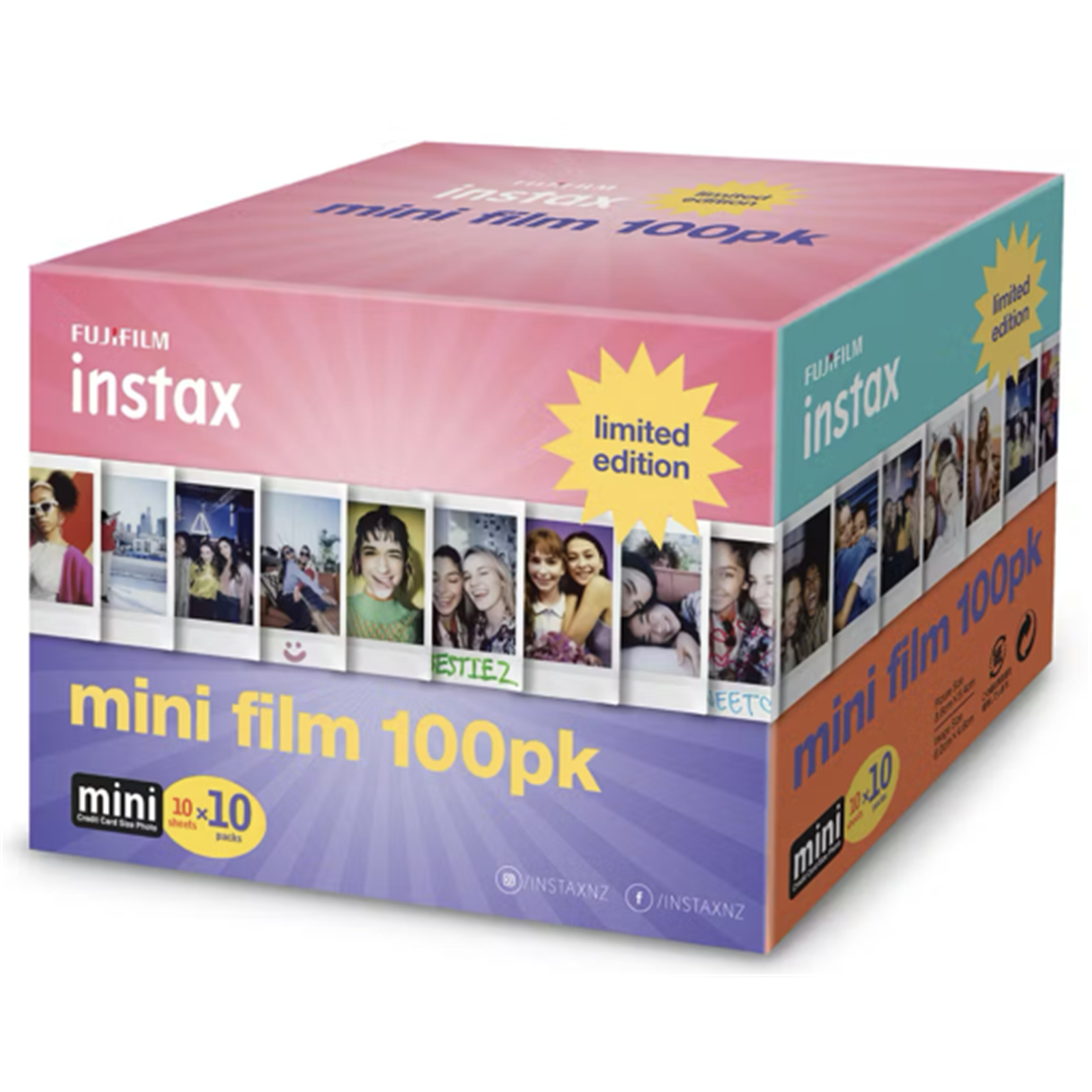 Jeg er stolt træk uld over øjnene Republikanske parti Buy the FujiFilm Instax Mini Film 100 Pack Limited Edition ( 9420038705677  ) online - PBTech.com/pacific