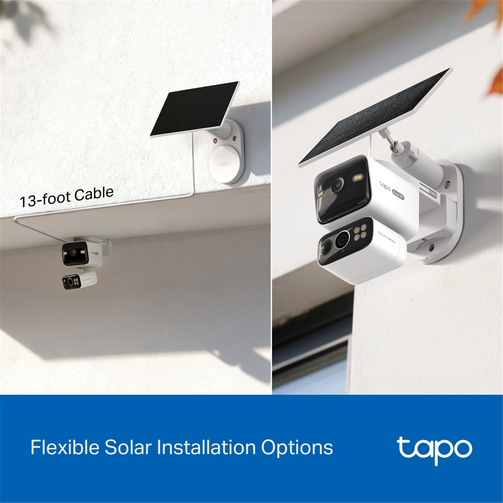 Buy the TP-Link Tapo C645D KIT 3MP/2K Outdoor Dual-Lens Wire-Free