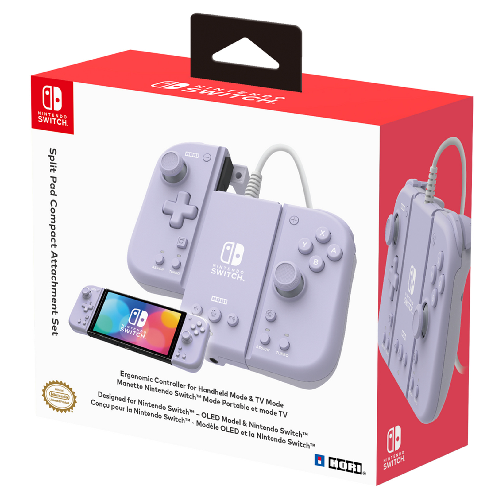 Buy the Hori PNSHSPCAL Switch Split Pad Compact Attachment