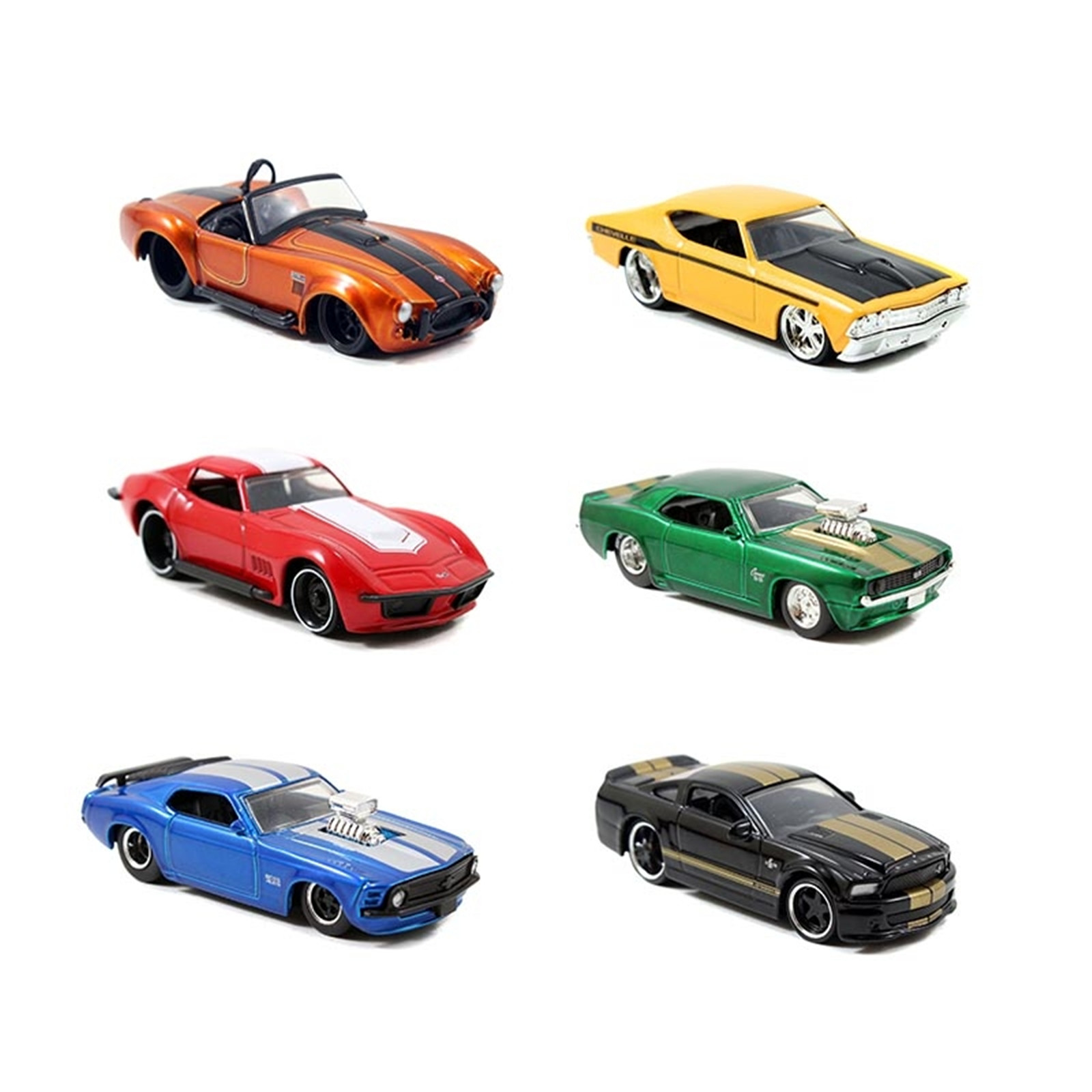 Buy the Jada - 1/64 - Big Muscle Cars - 6 Assorted ( Jada JA12006