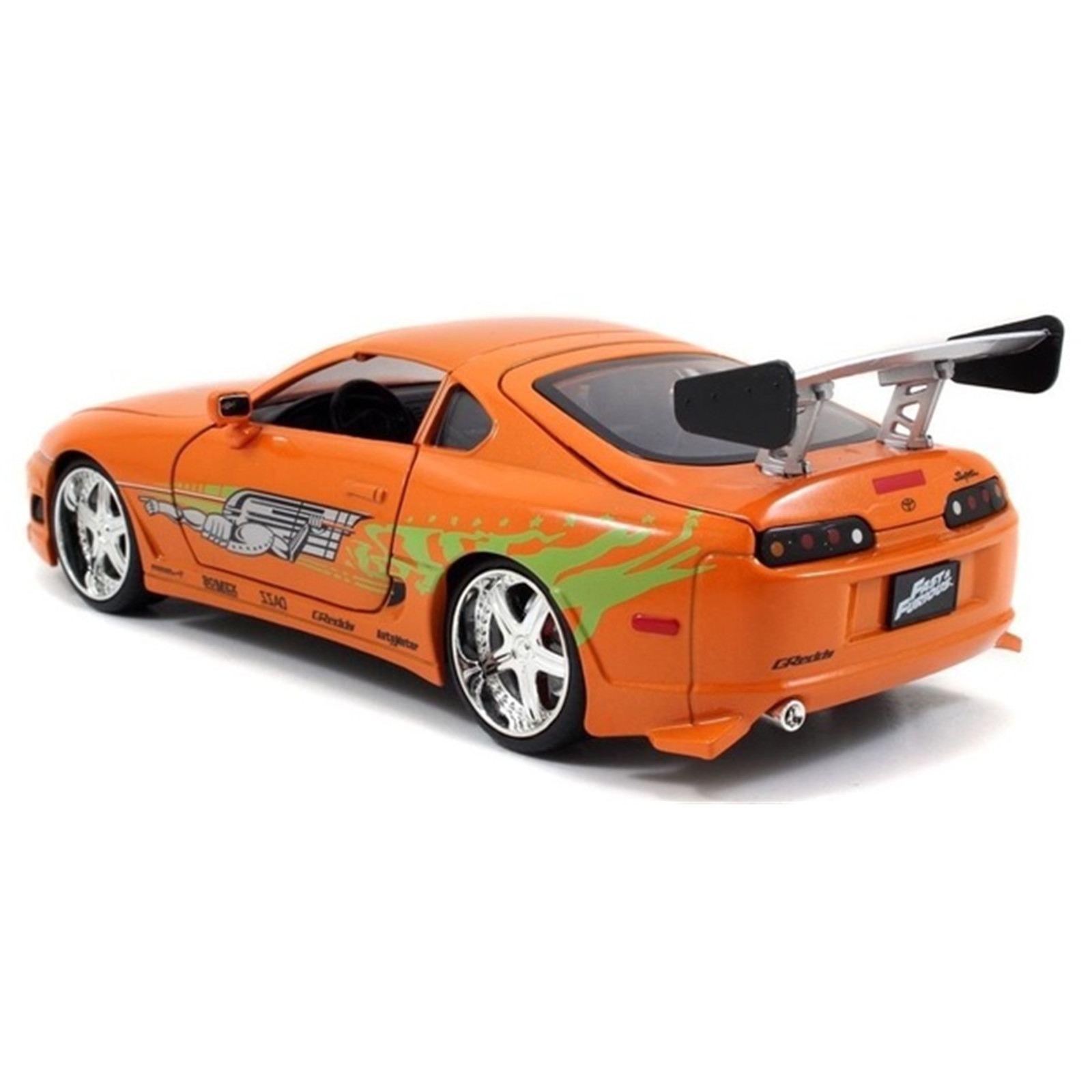 Buy the Jada - 1/24 - FF7 Brian19S Orginal FF1 Orange Supra ( Jada