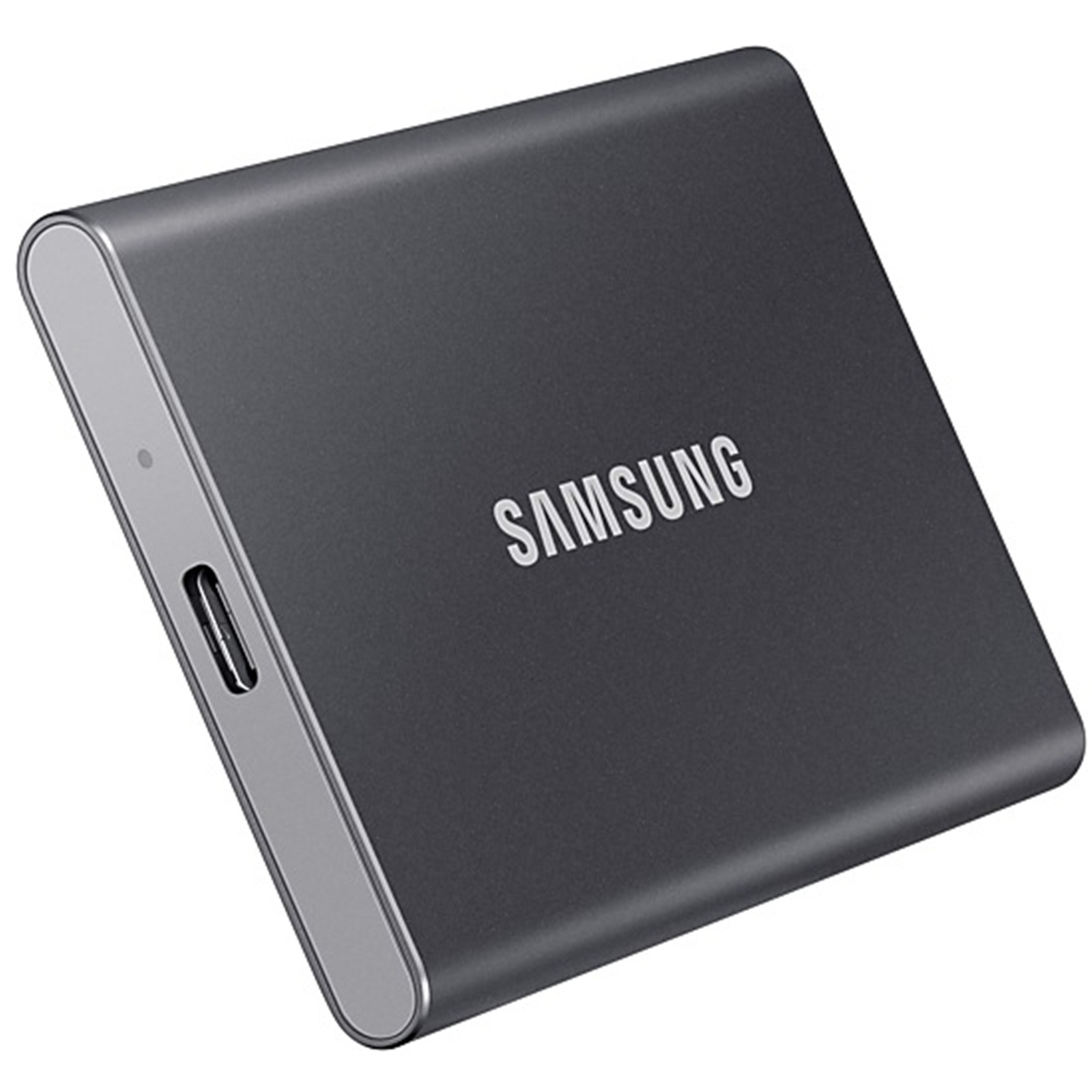 Buy the Samsung T7 1TB Portable External SSD - Titan Grey - USB