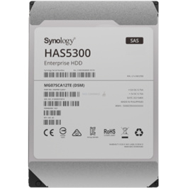 Synology HAT5300-16T Enterprise 16TB HDD SATA III 6Gb/s 512e 7200 RPM 512MB  Cache 3.5 Internal Hard Drive 