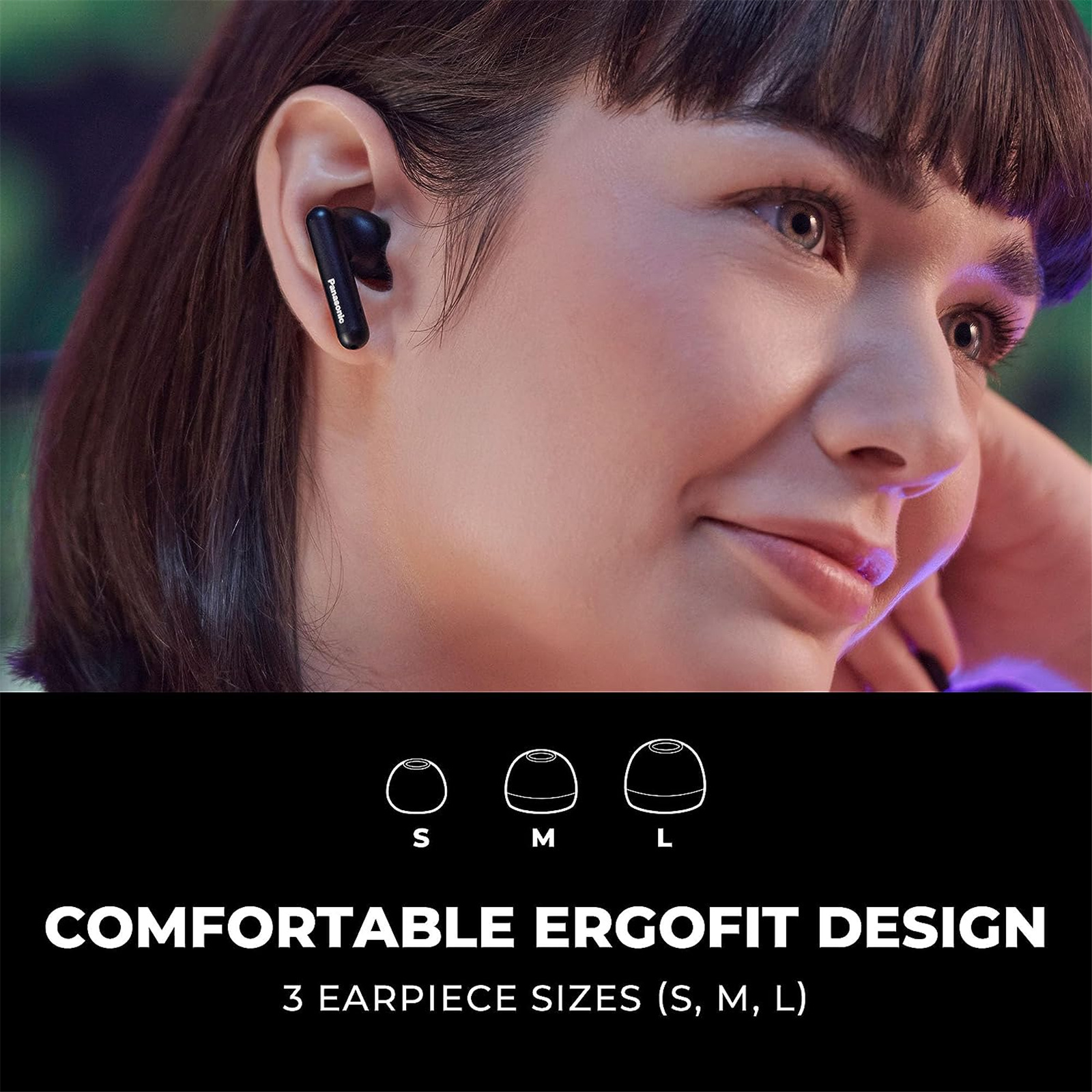 Buy the Panasonic RZ-B110 ErgoFit True Wireless In-Ear Headphones