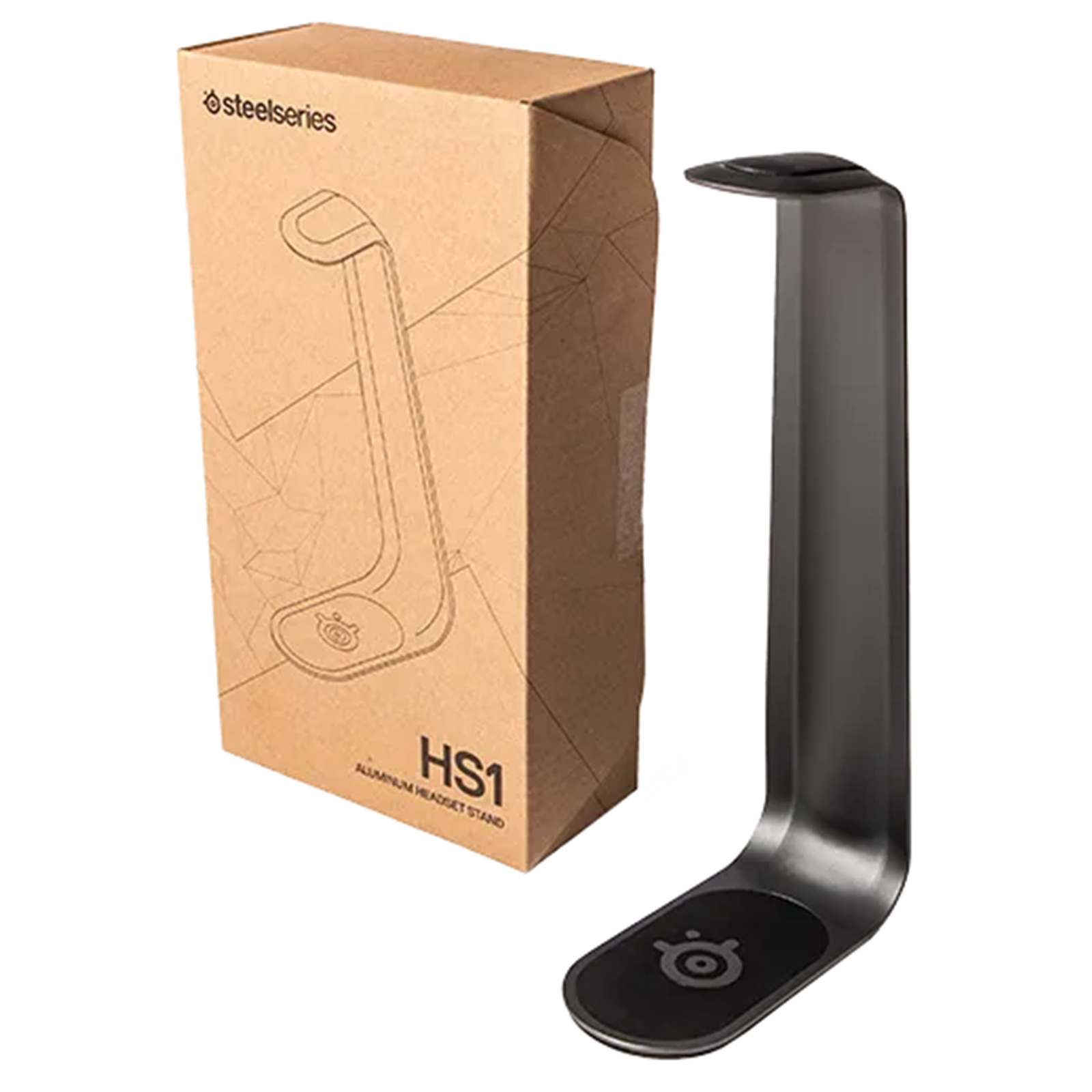 新品未開封 steelseries HS1 アルミ製ヘッドセットスタンド Buy the Steelseries HS1 Aluminum Headset Stand ( 60141 ) online