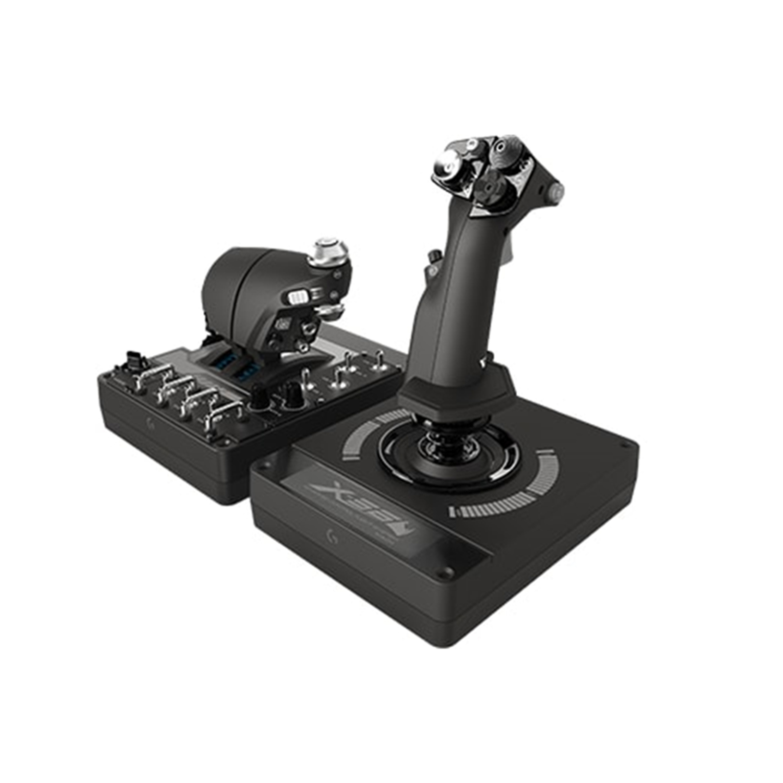 Buy the Logitech Pro Flight New X56 H.O.T.A.S. RGB Throttle And ( 945-000058 ) online - PBTech.com/pacific