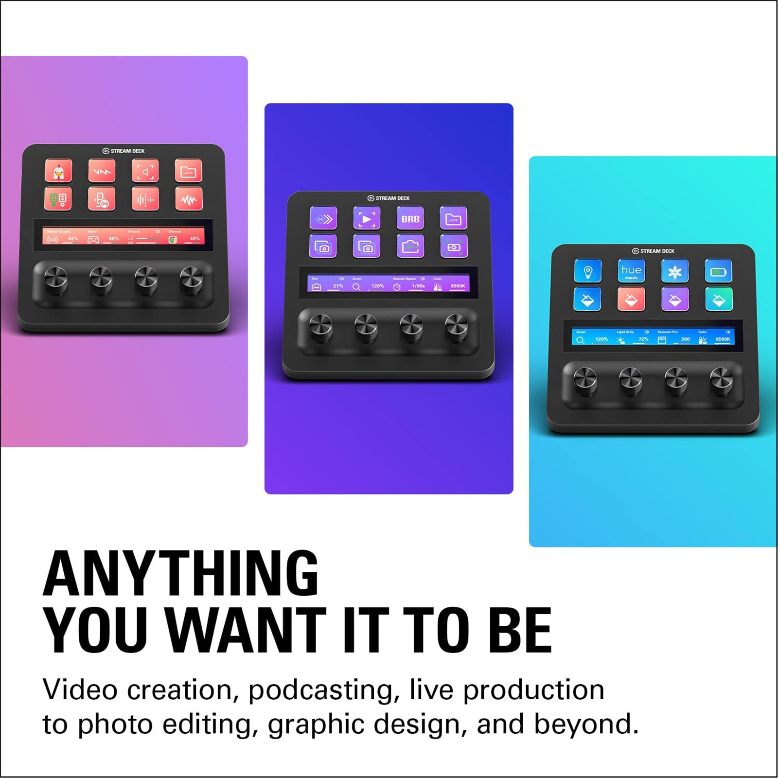 Buy the Elgato Stream Deck Plus - Customisable Buttons