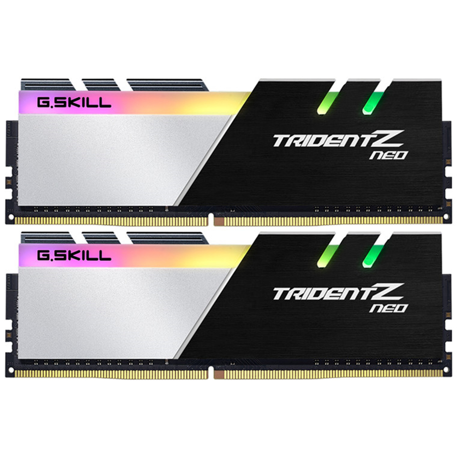 G.SKILL Trident Z Neo RGB F4-3200C16D-16GTZN 16 GB RAM (2X 8GB) DDR4  3200MHz, CL16 1.35V Desktop Memory, 16-18-18-38 Optimized For AMD Ryzen  CPUs and