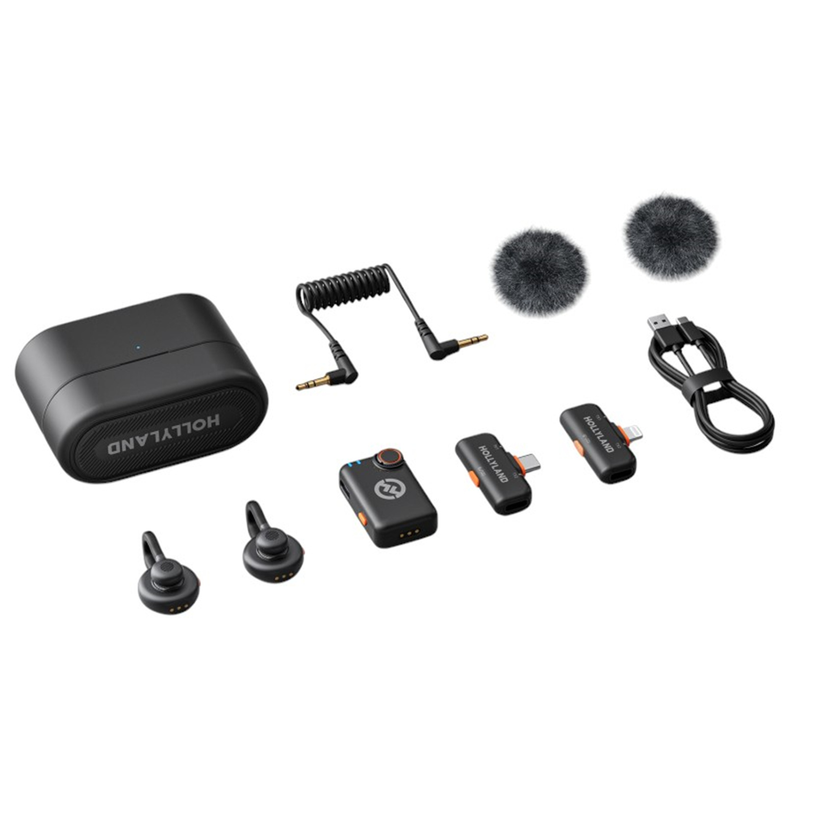 Buy the Hollyland LARK M2S Ultimate Combo (Space Gray, with Camera
