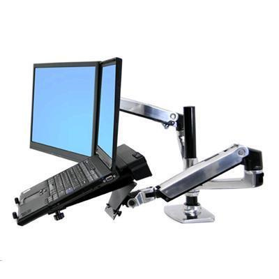 Buy the Ergotron 45-248-026 LX Dual LCD vertical Stacking Arm ALM