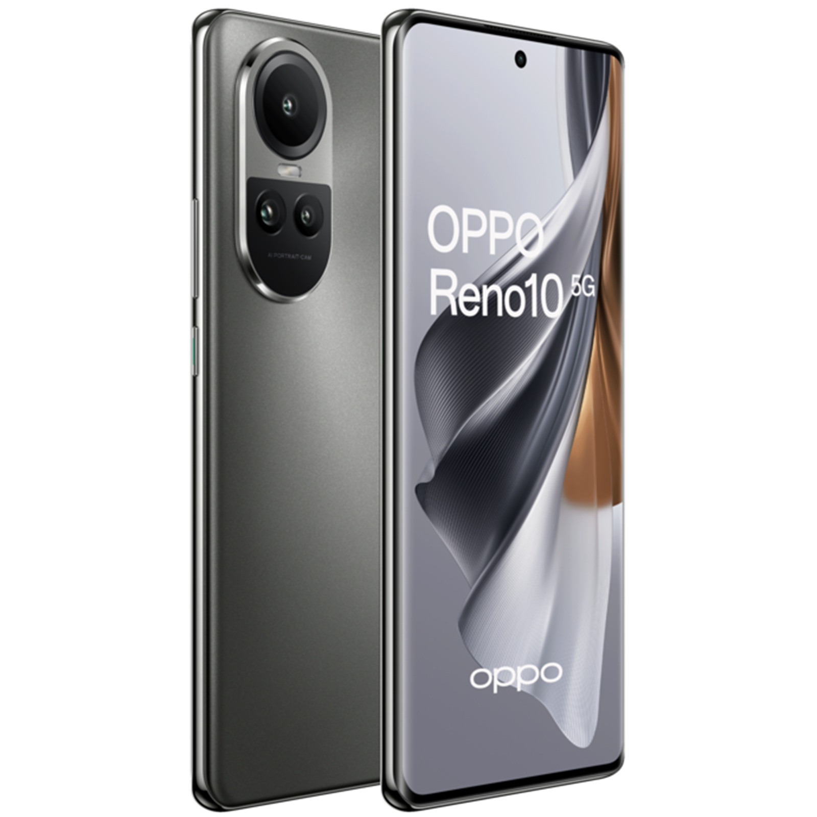 Buy the OPPO Reno10 5G Dual SIM Smartphone 8G+256GB- Silvery Grey 120Hz  6.7'' ( CPH2531 Grey ) online - /pacific