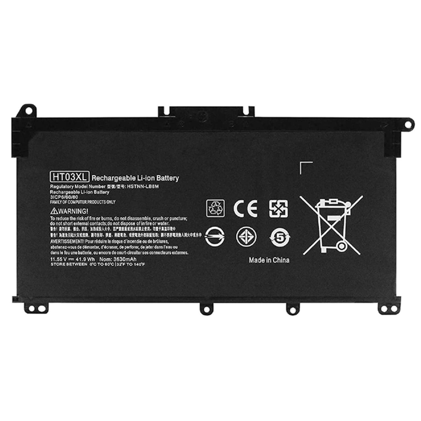 Buy the Laptop Battery For HP Pavilion 14-CE/CF/DF, 15-CS/DA/DB, 17-BY/CA,  240... ( OEM: HT03XL ) online /pacific