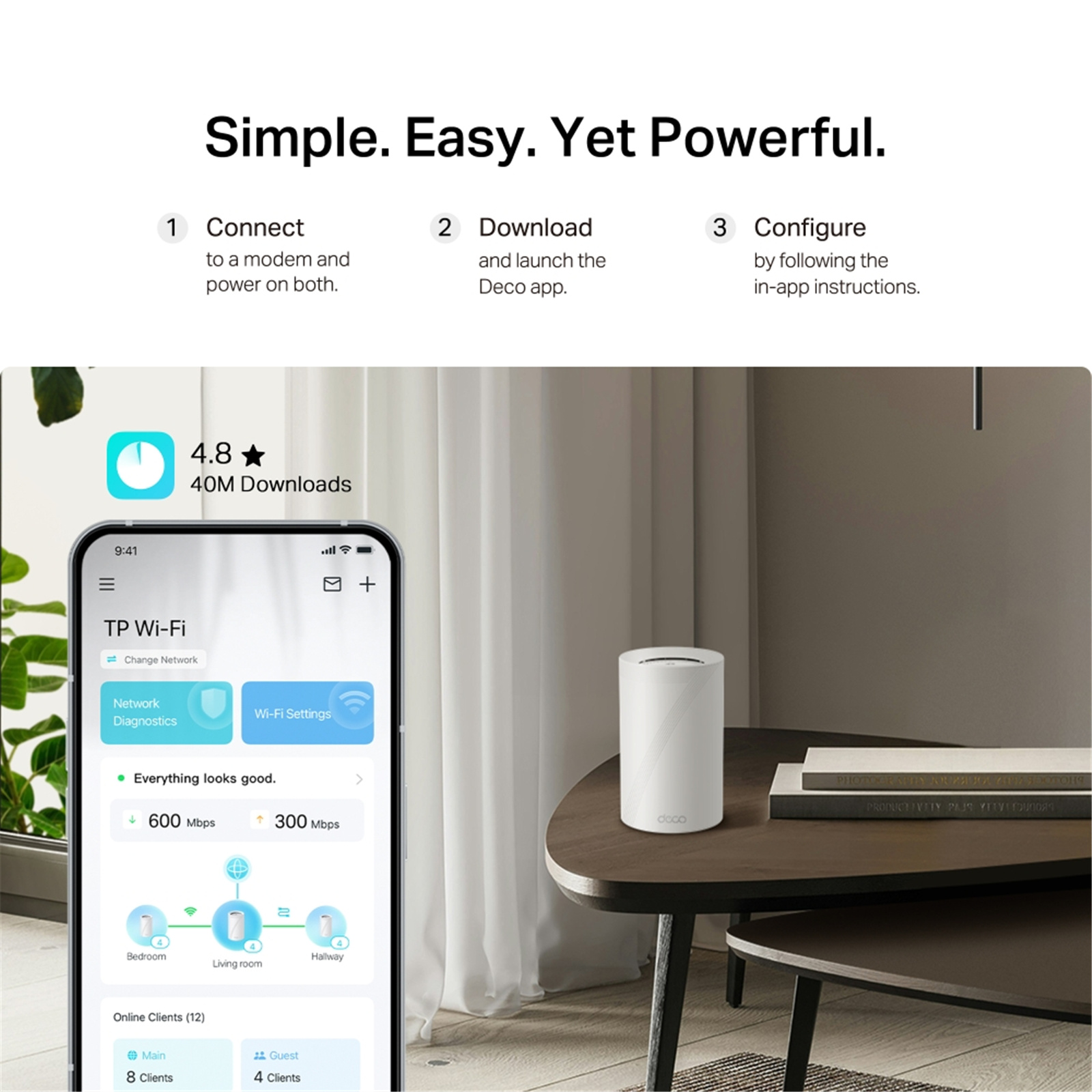 Buy the TP-Link Deco BE68 (BE14000) Tri-Band WiFi 7 Whole Home